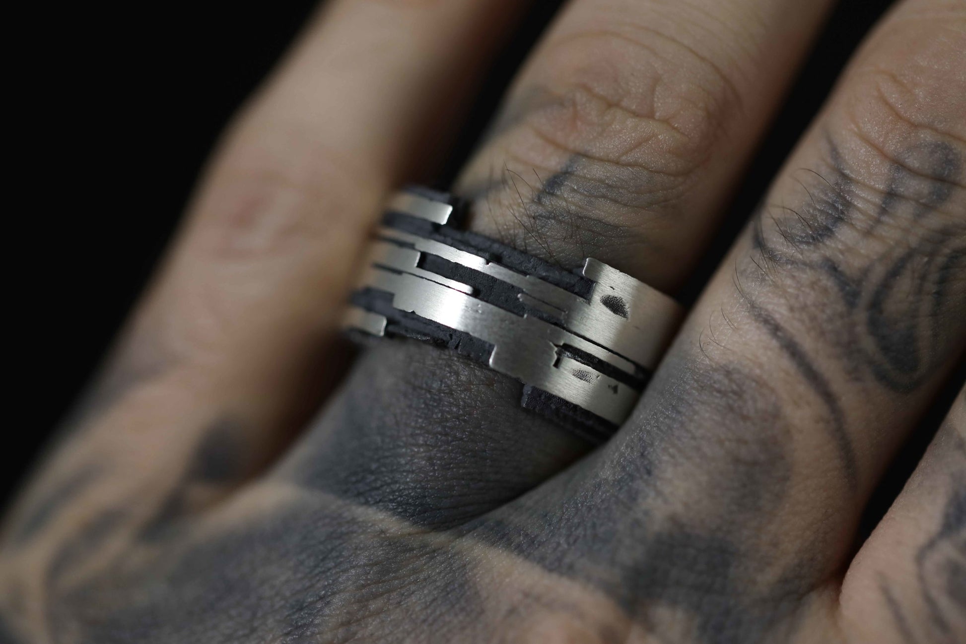 MØSAÏS PARIS GHOST-R2D-013 Ring Silver 925