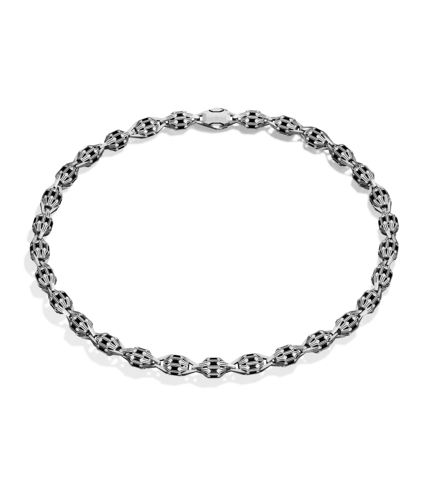 MØSAÏS PARIS 54-EV24-M2 Necklace Spinel vue 1