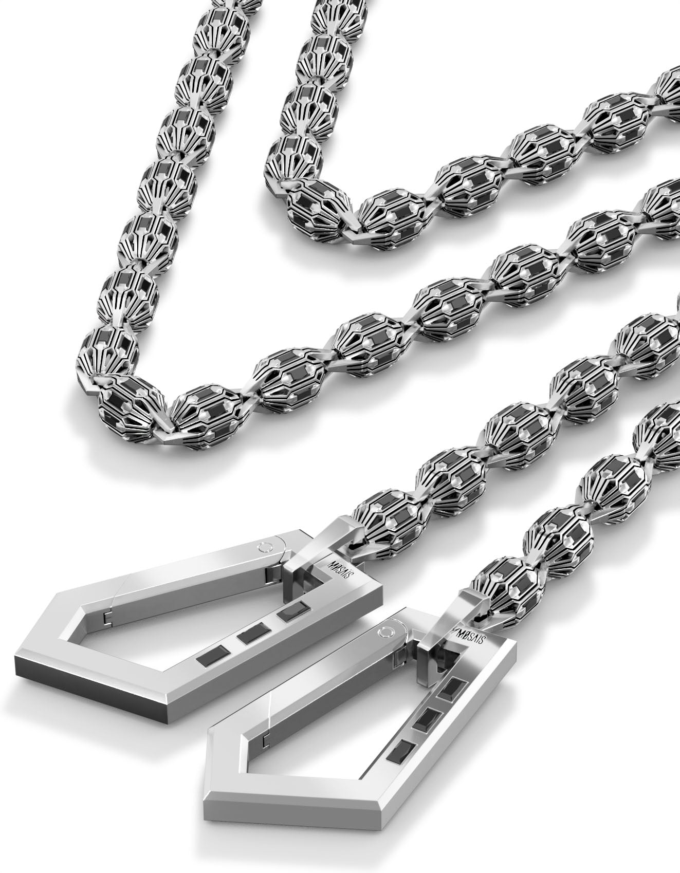 MØSAÏS PARIS 54-EV24-M2 Pants chain Spinel vue 1