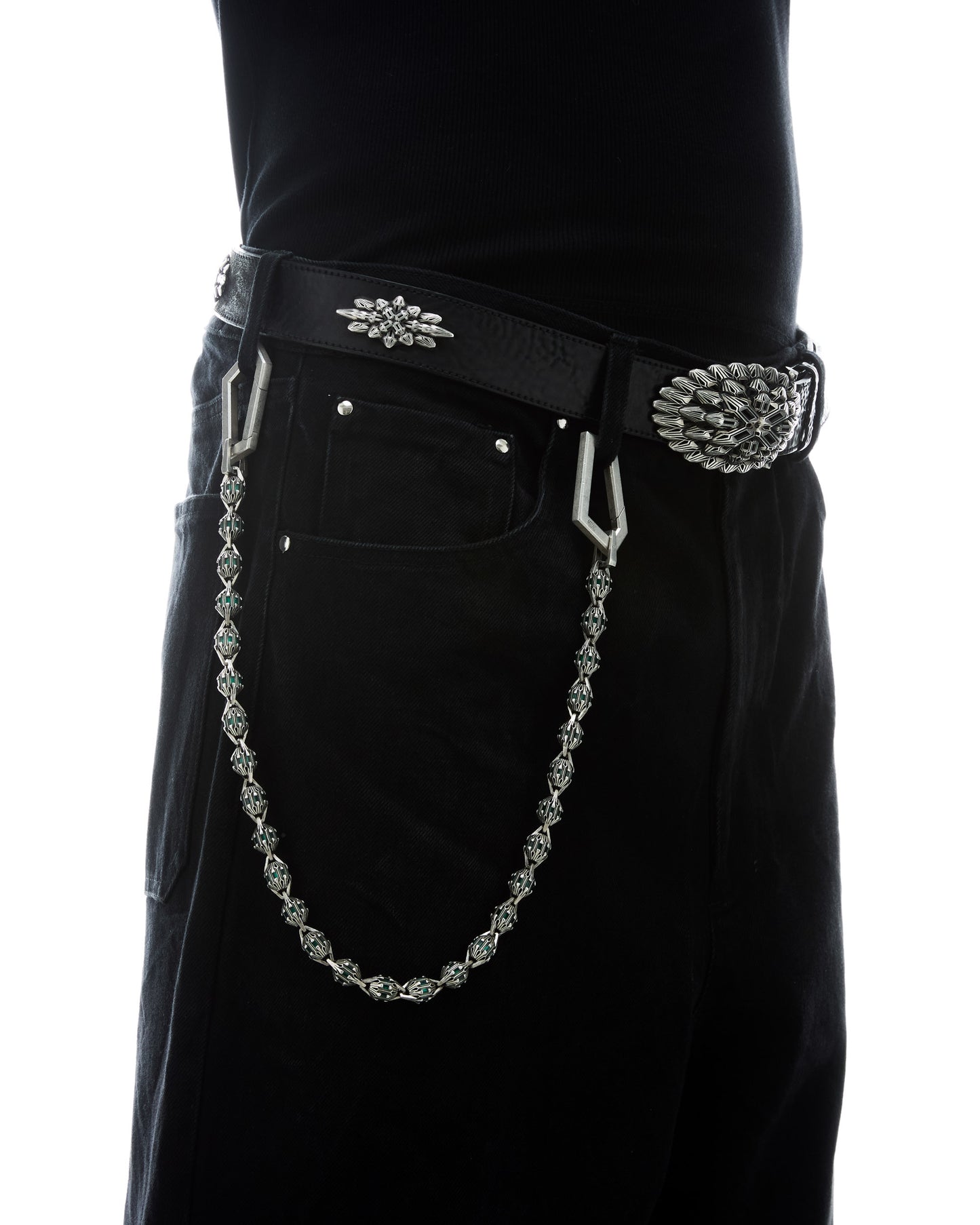 MØSAÏS PARIS 54-EV24-M2 Pants chain Silver 925 vue 4