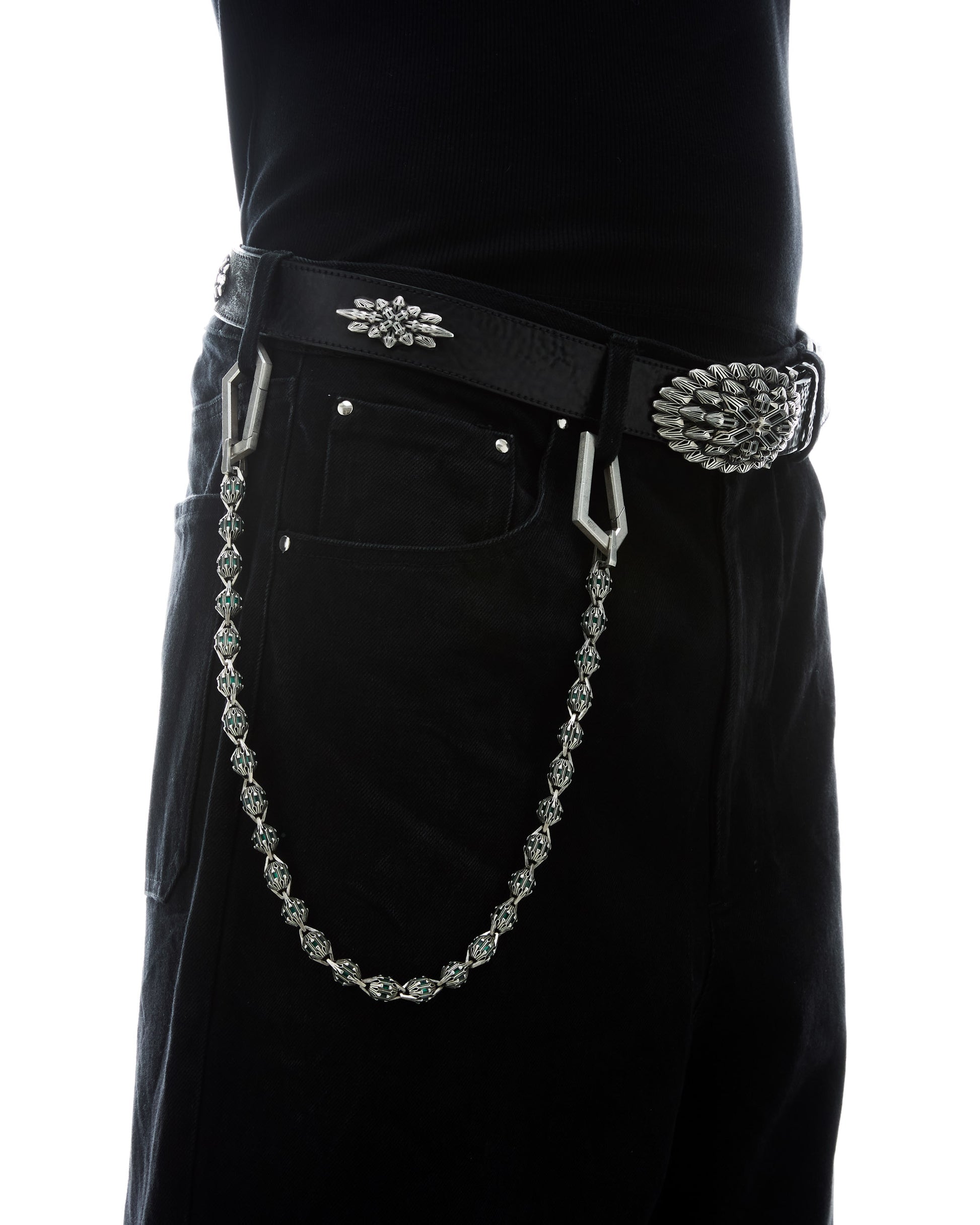 MØSAÏS PARIS 54-EV24-M2 Pants chain Silver 925 vue 4