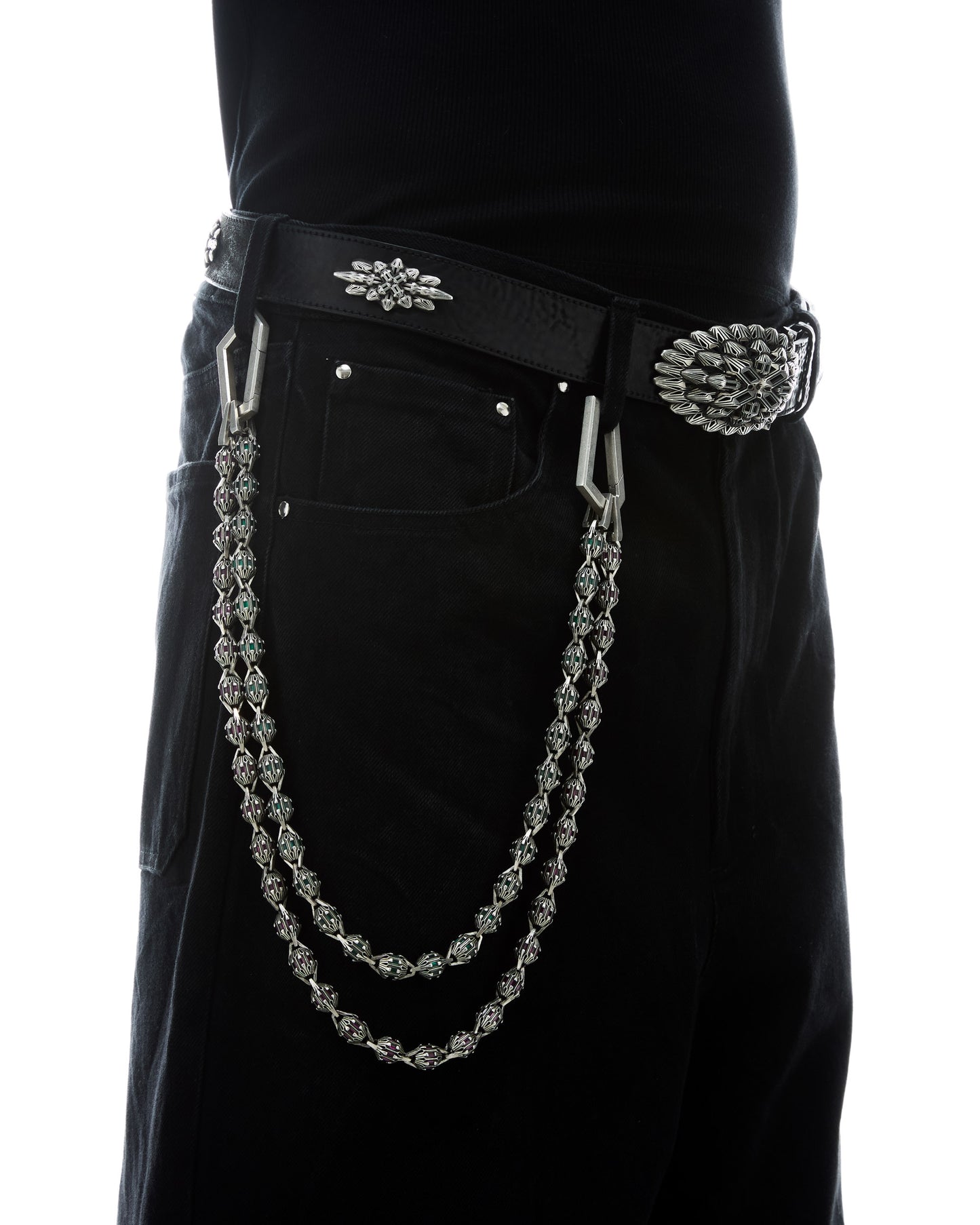 MØSAÏS PARIS 54-EV24-M2 Pants chain Silver 925 vue 5