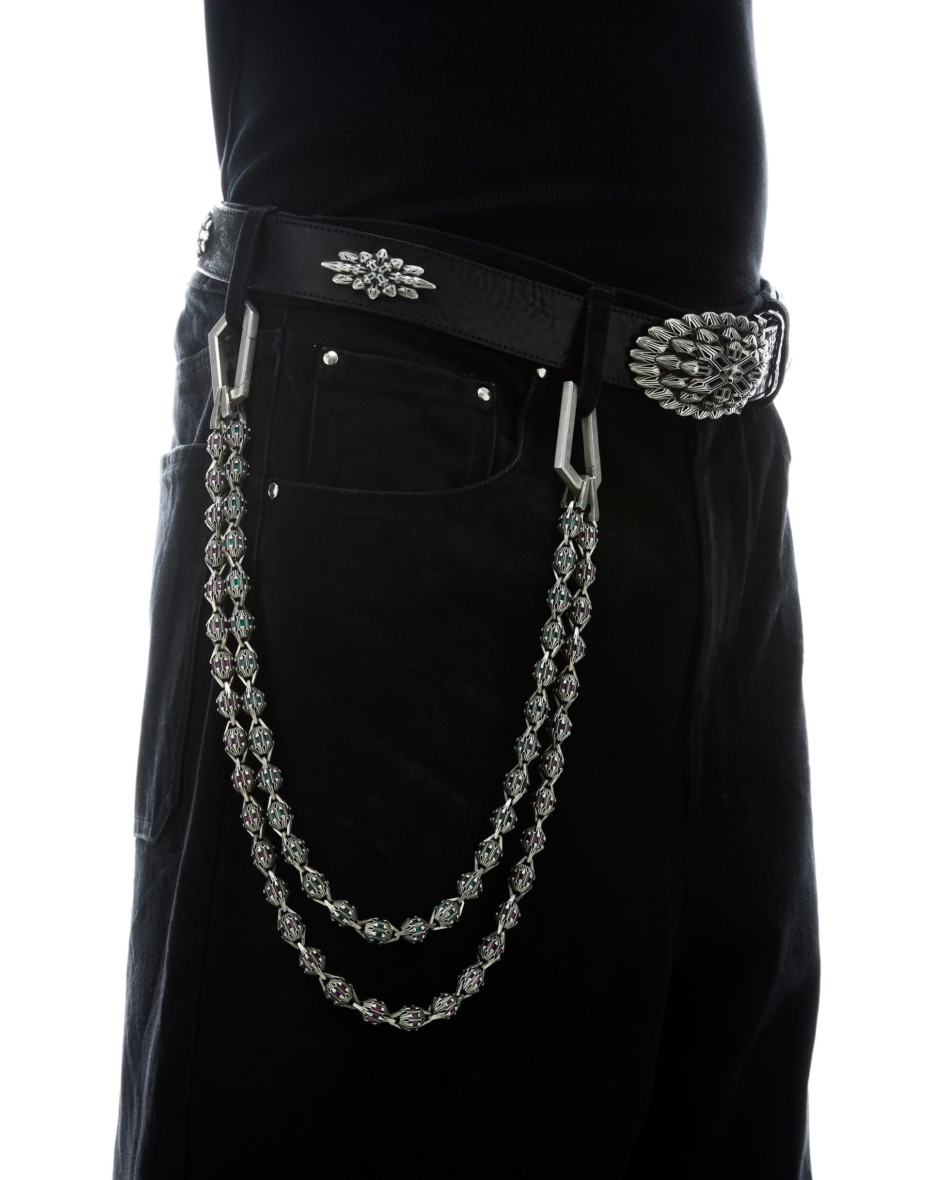 MØSAÏS PARIS 54-EV24-M2 Pants chain Silver 925 vue 5