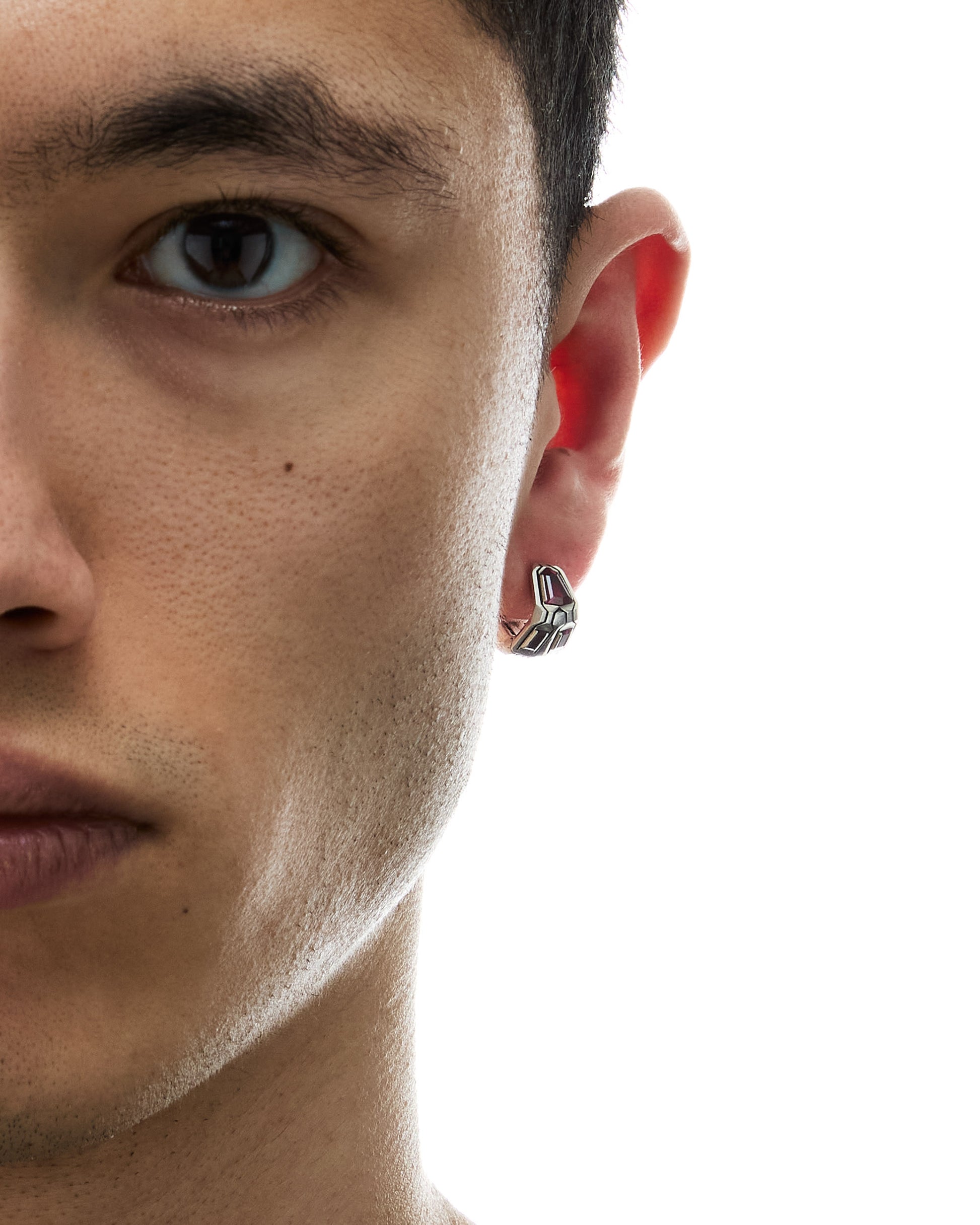 MØSAÏS PARIS EV26-66-66 Earring Silver 925 vue 2