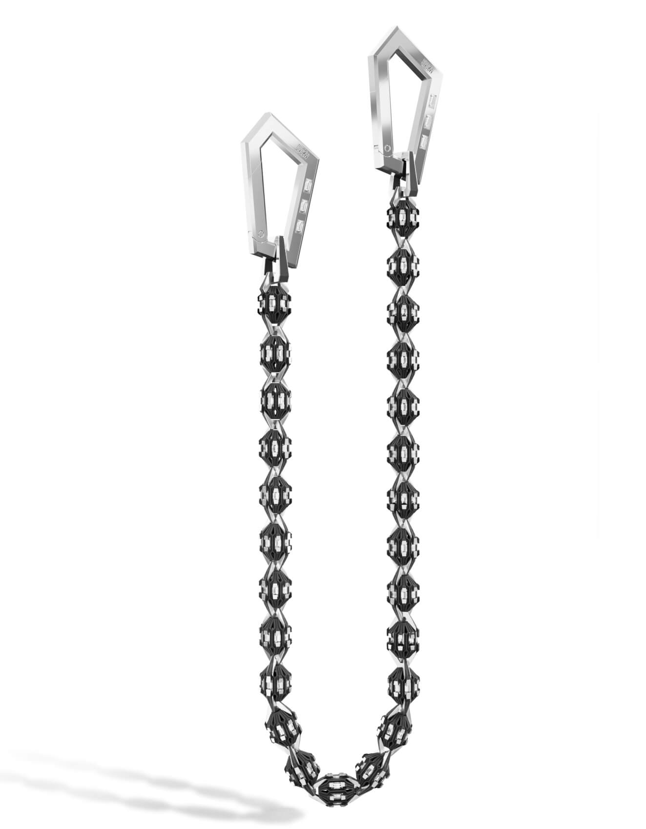 MØSAÏS PARIS CRY-DRIA-24 Pants chain Diamond GIA VS1 vue 02