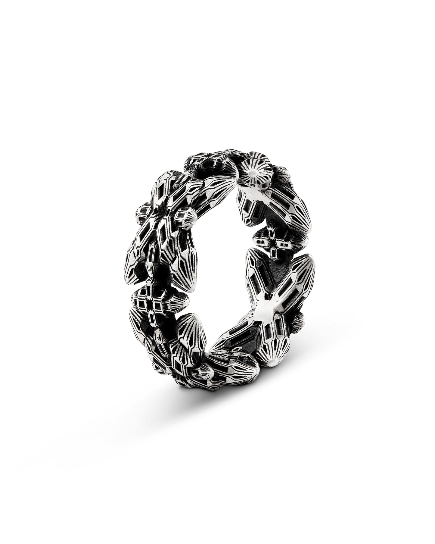 MØSAÏS PARIS ORCHID-BLOOM-10 Ring Silver 925