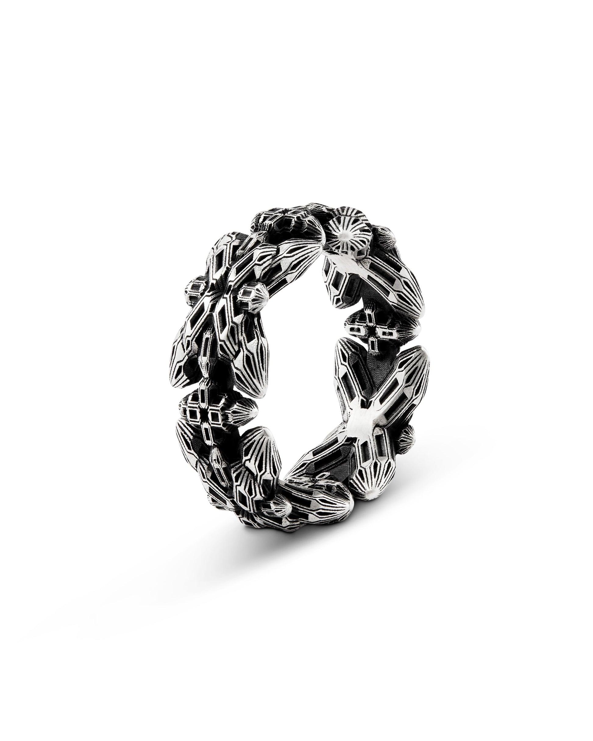 MØSAÏS PARIS ORCHID-BLOOM-10 Ring Silver 925