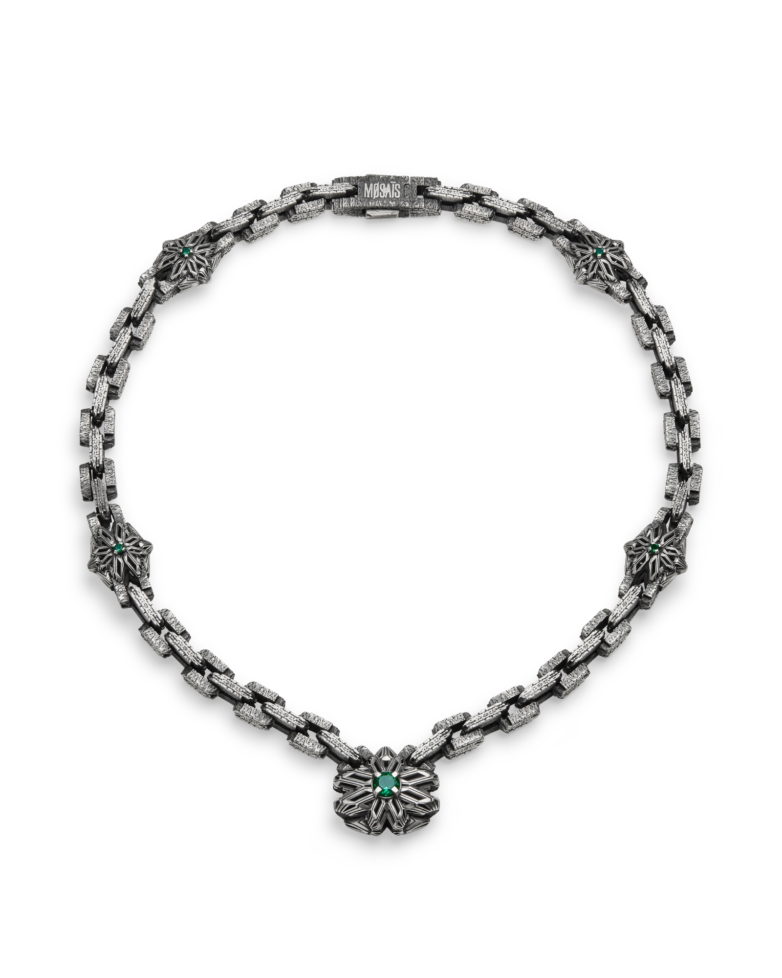 MØSAÏS PARIS AZK-ORCHID V-Core Necklace Silver 925