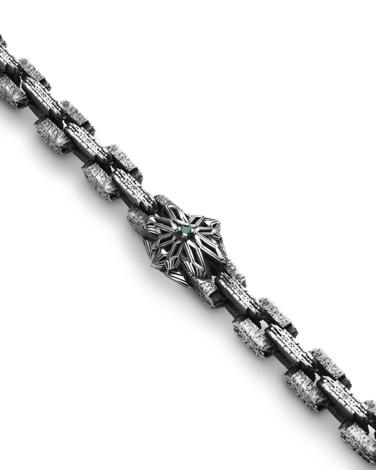 MØSAÏS PARIS AZK-ORCHID V-Core Necklace Silver 925