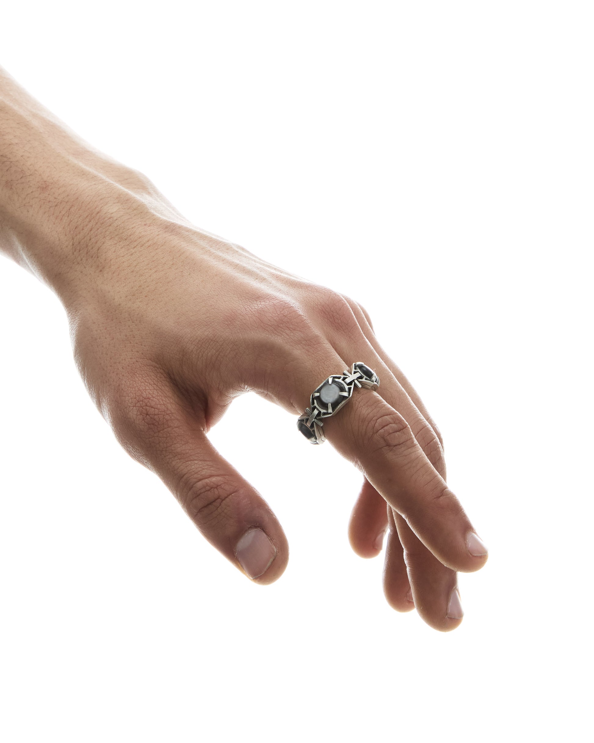 MØSAÏS PARIS NAGOYA-VOID-M Ring Silver 925