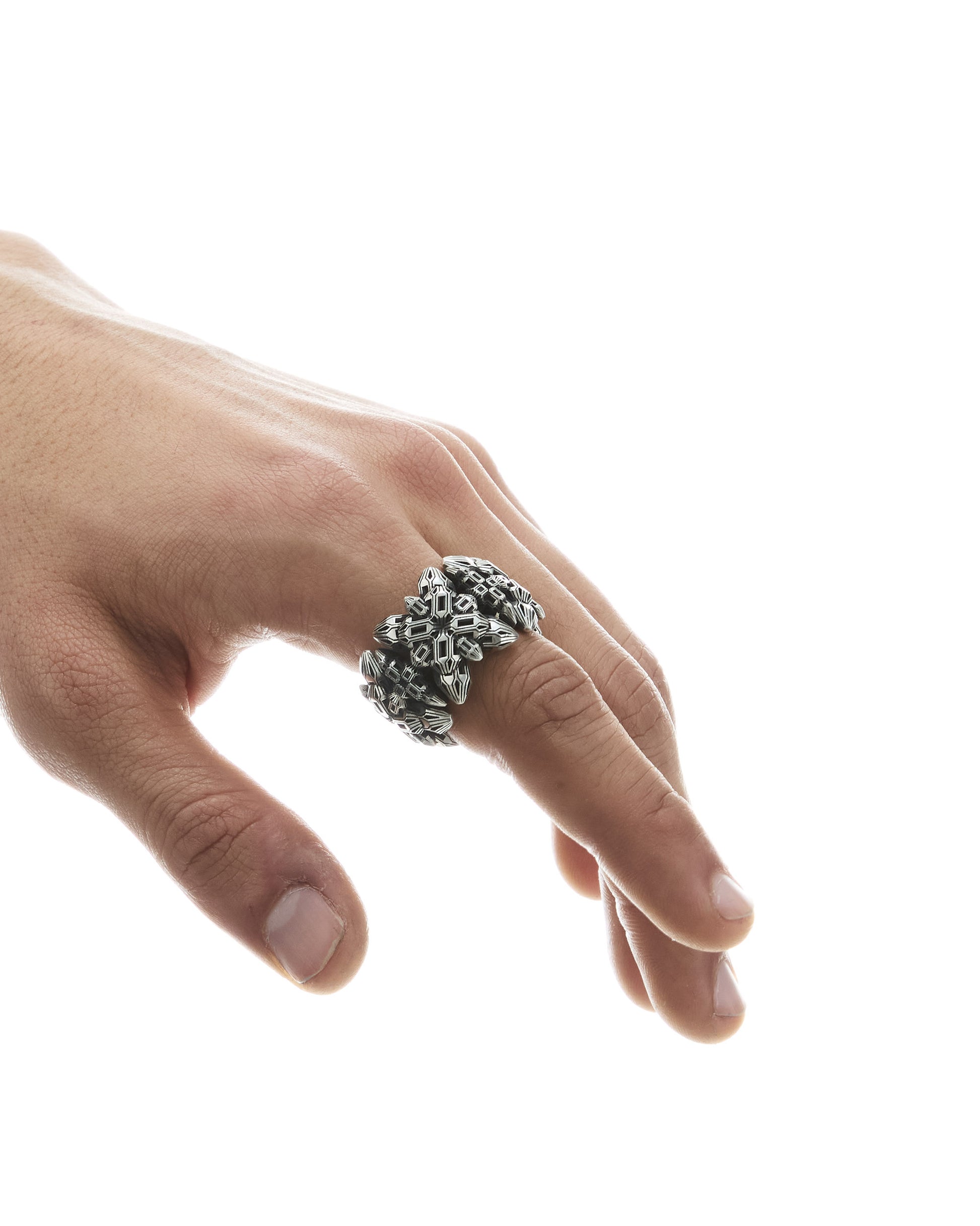 MØSAÏS PARIS ORCHID-BLOOM-20 Ring Silver 925