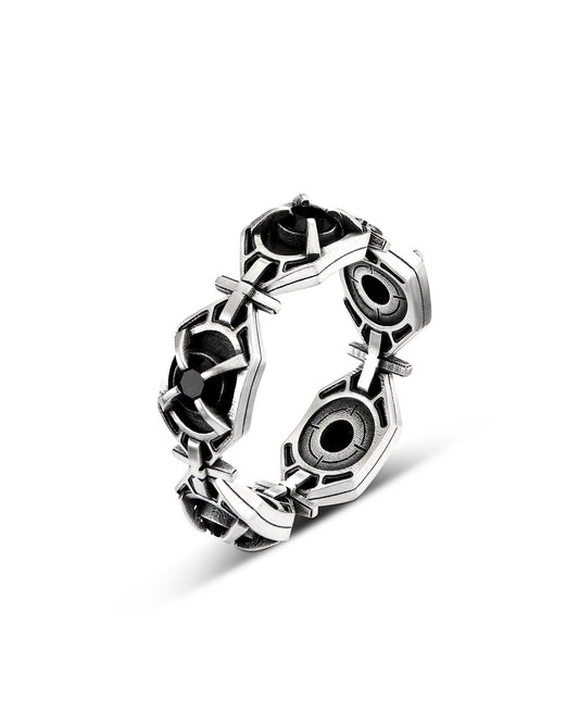 MØSAÏS PARIS NAGOYA-AURA-S Ring Spinel vue 1