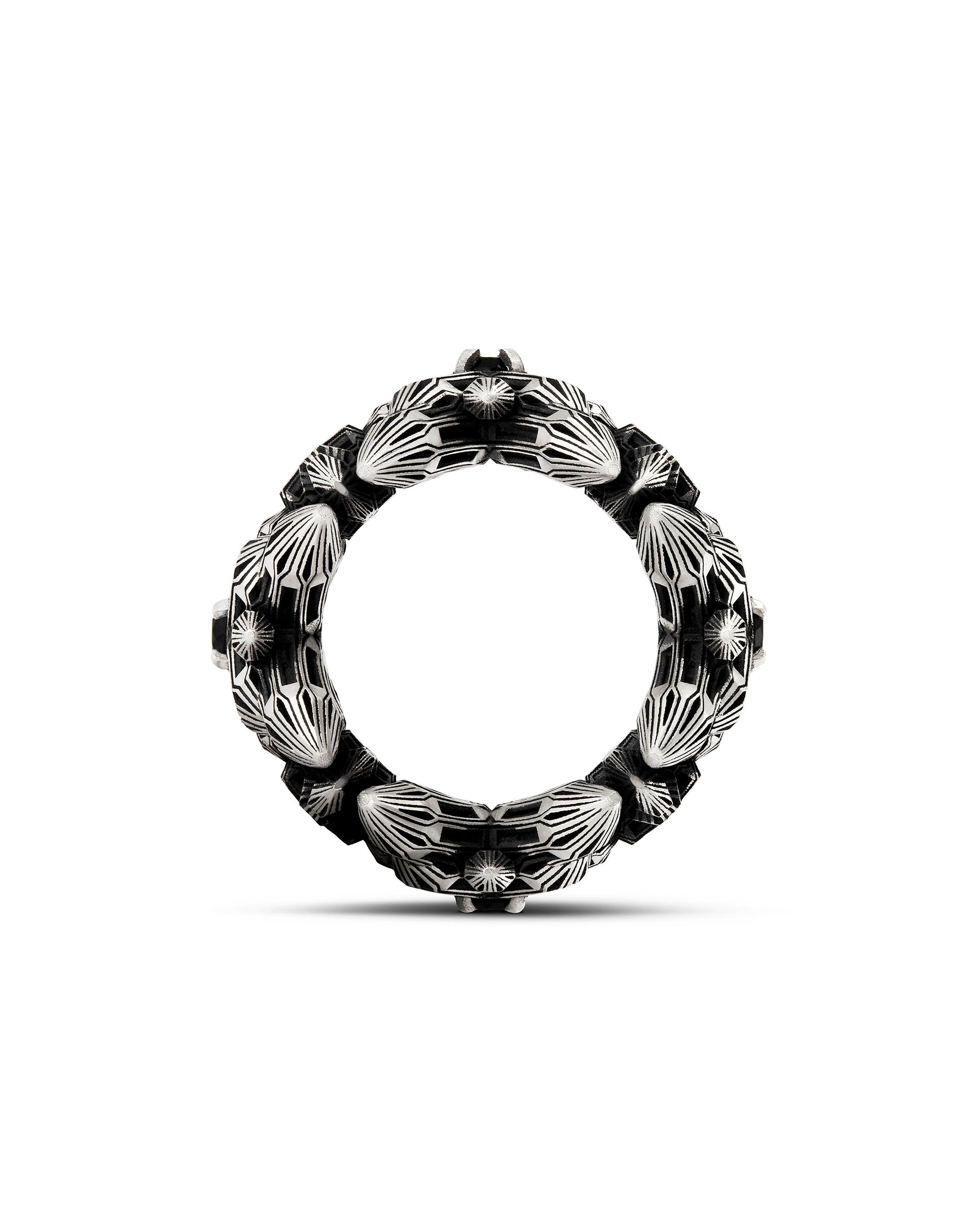 MØSAÏS PARIS ORCHID-BLOOM-20-66 Ring Spinel vue 3