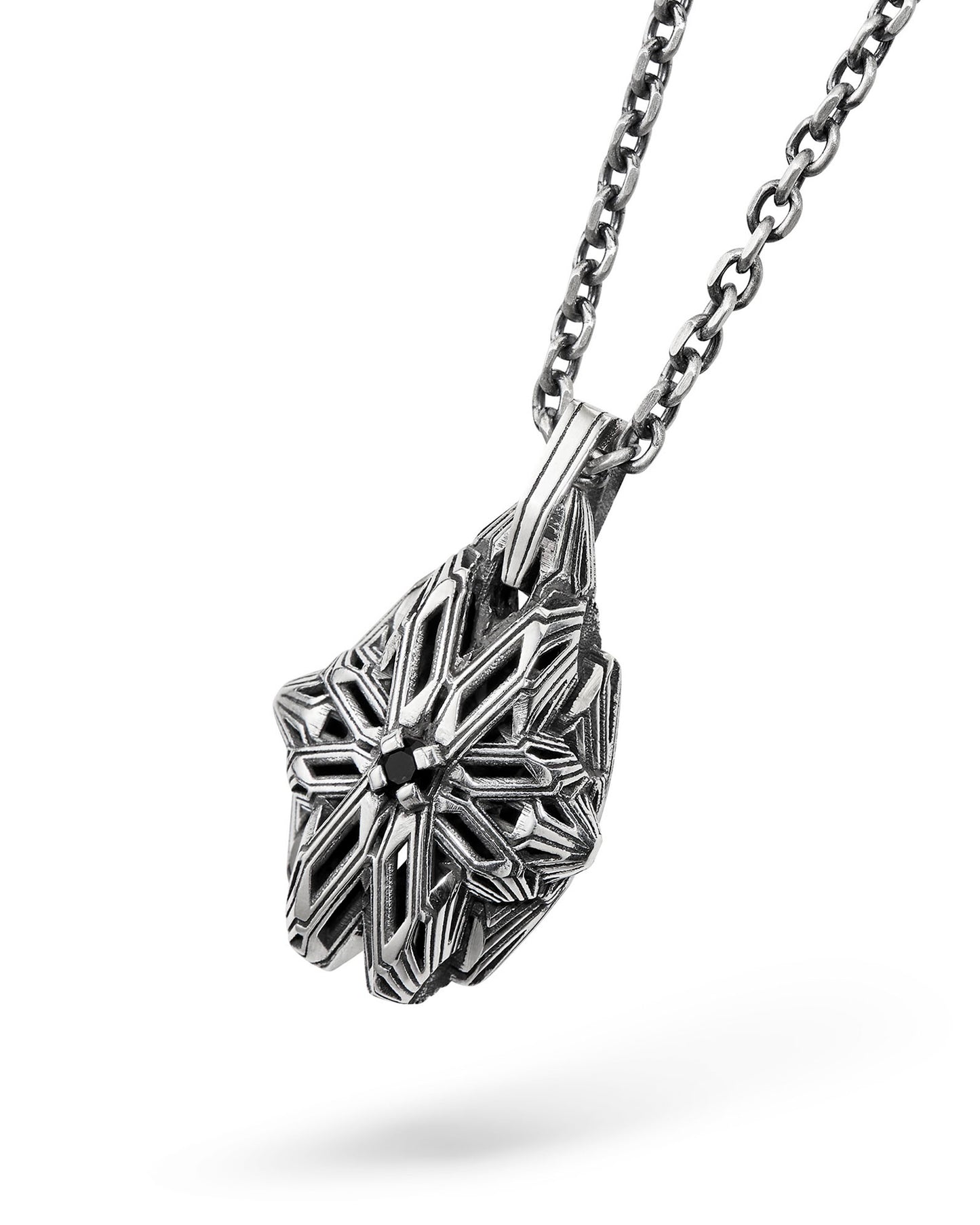 MØSAÏS PARIS Orchid Pendant Spinel vue 1