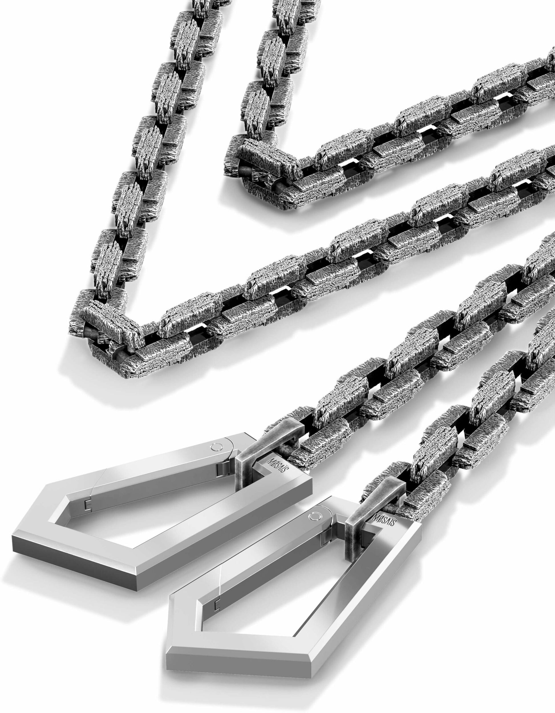 MØSAÏS PARIS STRATA pants chain Silver 925 vue 01