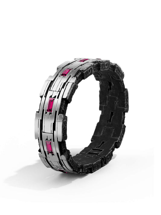 MØSAÏS PARIS GHOST ART-066 Bracelet Ruby vue 2