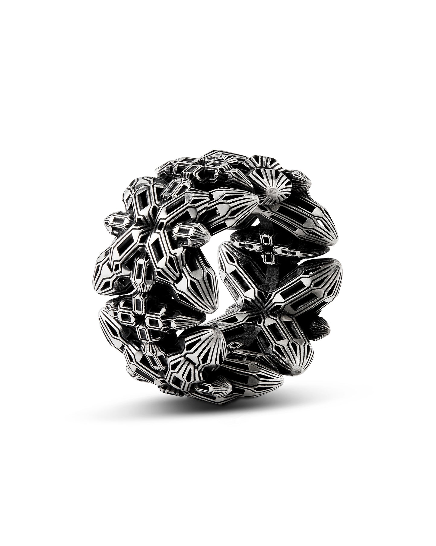 MØSAÏS PARIS ORCHID-BLOOM-20 Ring Silver 925