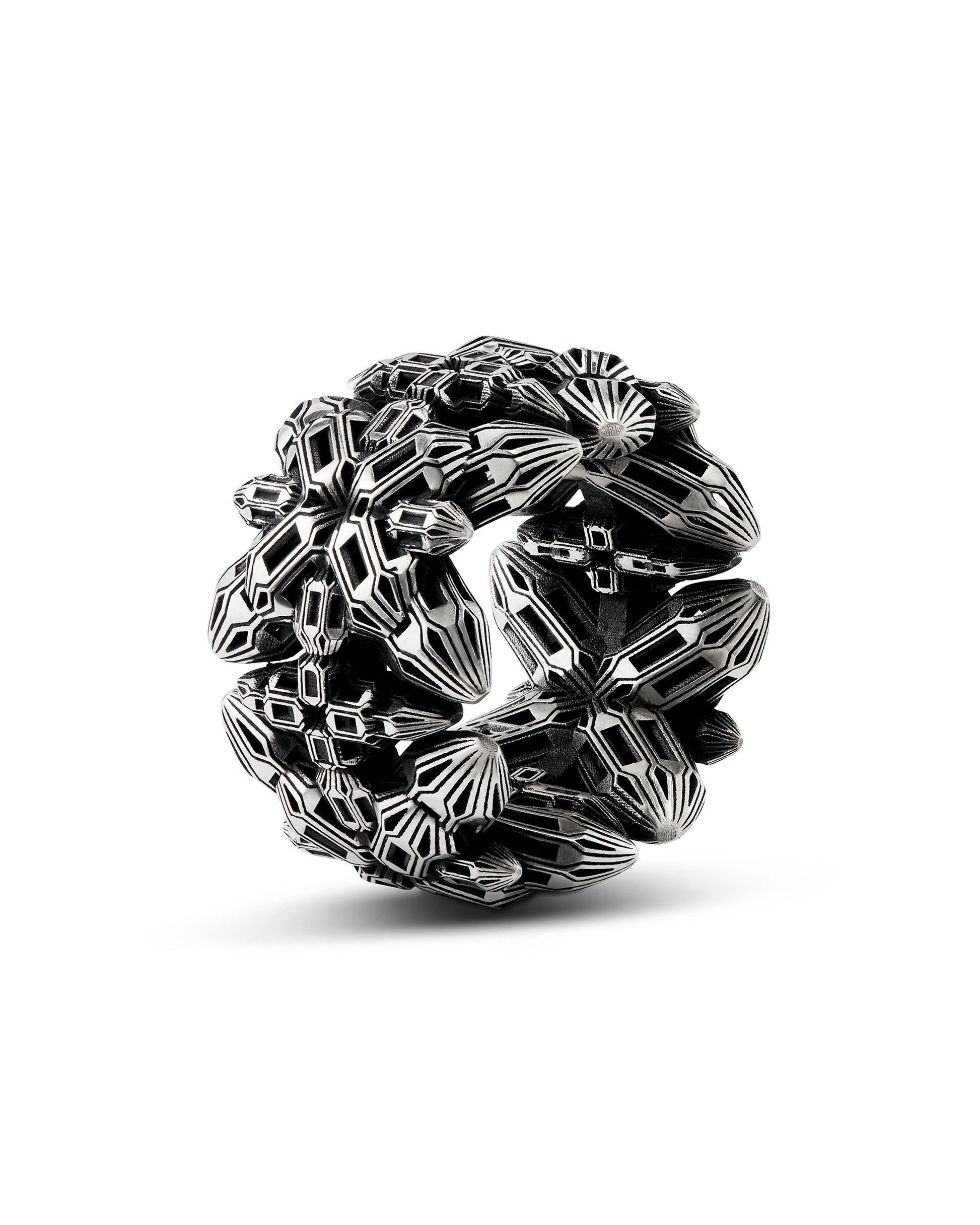 MØSAÏS PARIS ORCHID-BLOOM-20 Ring Silver 925