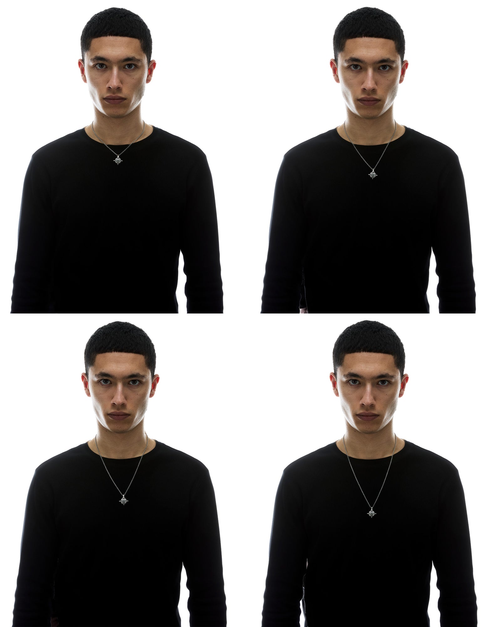 Mosais Paris Pendant size guide model images