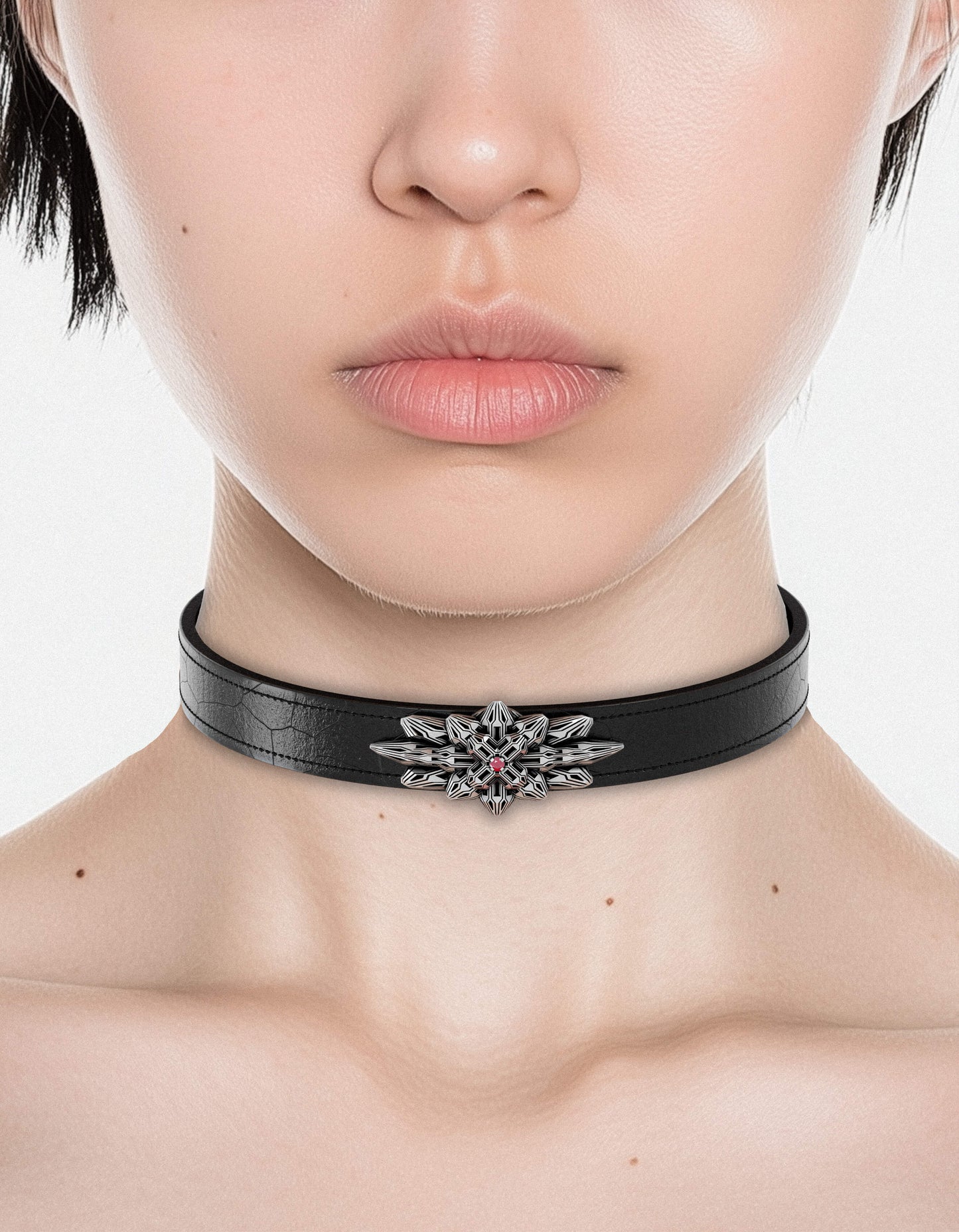 MØSAÏS PARIS ORCHID [ 015 ] Choker Silver 925 vue 3